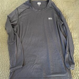 Black REI Longsleeve athletic shirt